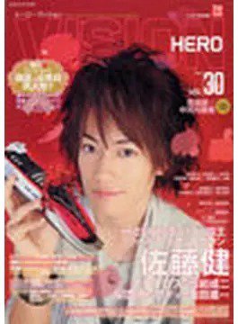 HERO VISION VOL.30 (発売日2008年10月23日) 表紙
