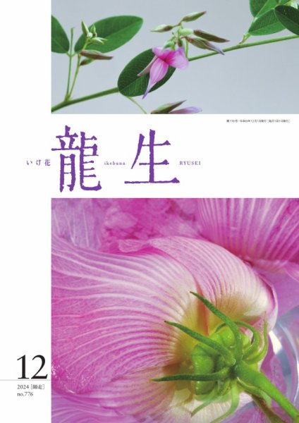 いけ花龍生 12月号 (発売日2024年12月01日) 表紙