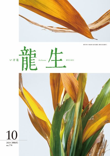いけ花龍生 10月号 (発売日2024年10月01日) 表紙