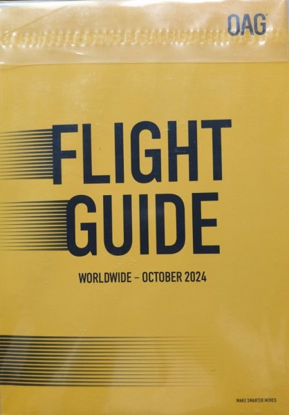 全世界　航空時刻表 （英語版） 2024年10月号 (発売日2024年10月01日) 表紙