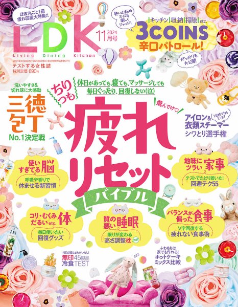 LDK（エル・ディー・ケー） 2024年11月号 (発売日2024年09月28日) 表紙