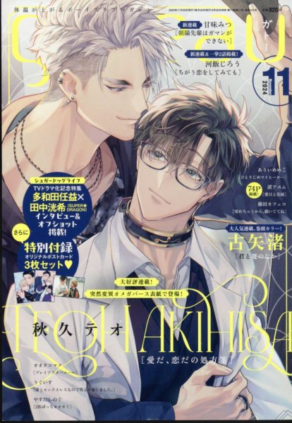 gateau（ガトー） 2024年11月号 (発売日2024年09月30日) 表紙
