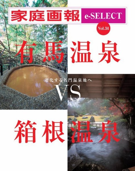 家庭画報 e-SELECT Vol.34 有馬温泉VS箱根温泉 (発売日2024年04月16日) 表紙