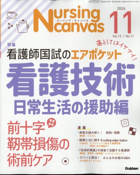 ナーシング・キャンバス 2024年11月号 (発売日2024年10月10日) 表紙