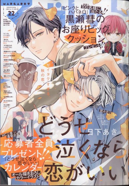 マーガレット 2024年11/5号 (発売日2024年10月19日) 表紙