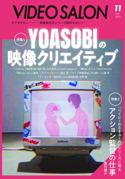 ビデオサロン 2024年11月号 (発売日2024年10月19日) 表紙