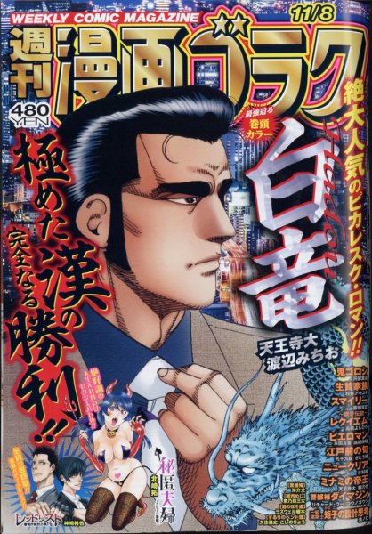 週刊漫画ゴラク 2024年11/8号 (発売日2024年10月25日) 表紙