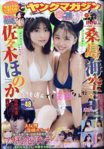 週刊ヤングマガジン 2024年11/11号 (発売日2024年10月28日) 表紙
