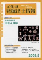 文化財発掘出土情報 5月号 表紙