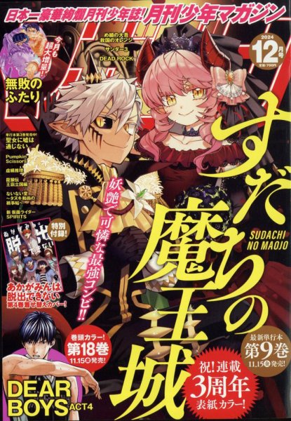 月刊 少年マガジン 2024年12月号 (発売日2024年11月06日) 表紙