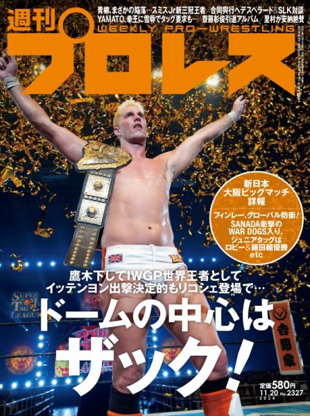 週刊プロレス 2024/11/20号 (発売日2024年11月06日) 表紙