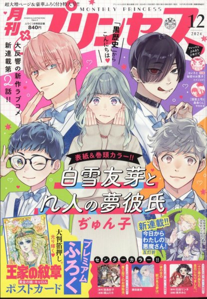 プリンセス 2024年12月号 (発売日2024年11月06日) 表紙