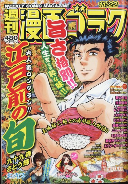 週刊漫画ゴラク 2024年11/22号 (発売日2024年11月08日) 表紙