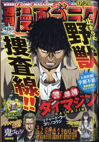 週刊漫画ゴラク 2024年11/29号 (発売日2024年11月15日) 表紙