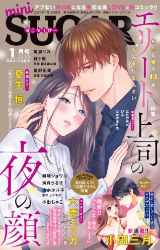 mini Sugar（ミニシュガー） 2025年1月号 (発売日2024年11月15日) 表紙