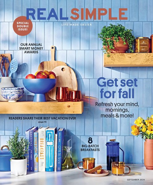 Real Simple(リアルシンプル) September 2024 (発売日2024年08月24日) 表紙