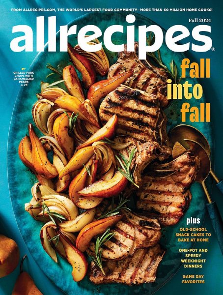 Allrecipes Fall 2024 (発売日2024年08月24日) 表紙
