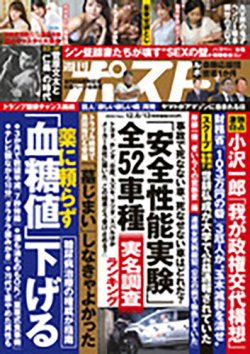 週刊ポスト 2024年12/13号 (発売日2024年11月25日) 表紙
