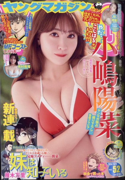 週刊ヤングマガジン 2024年12/9号 (発売日2024年11月25日) 表紙