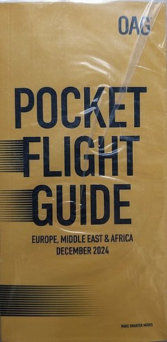 ヨーロッパ/アフリカ/中東 航空時刻表（英語版） 2024年12月号 (発売日2024年12月01日) 表紙