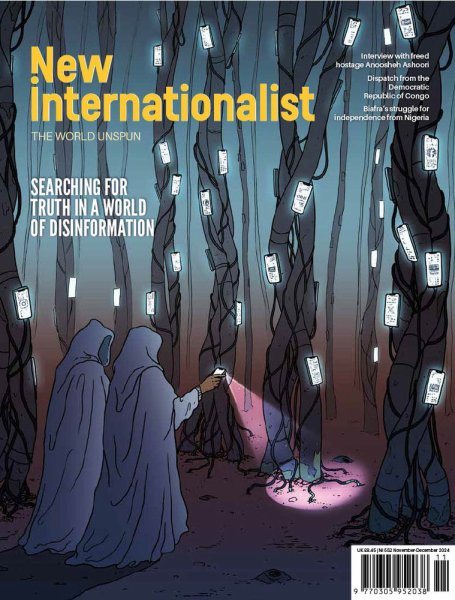 New Internationalist（ニューインターナショナリスト）英語版 No. 551 (発売日2024年12月10日) 表紙