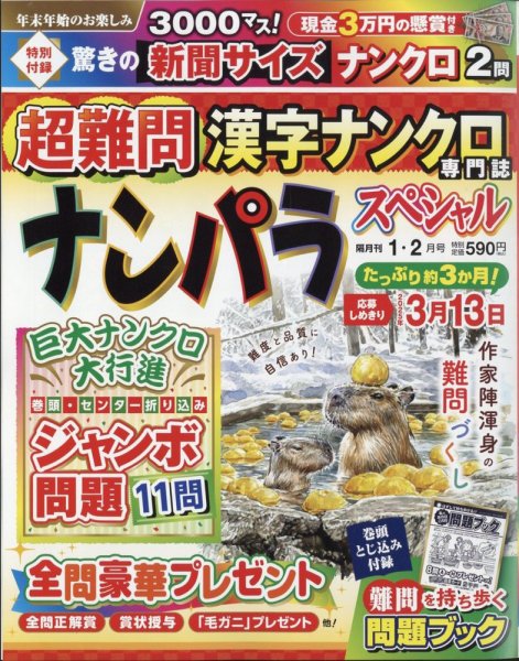 ナンパラSpecial 2025年1月号 (発売日2024年12月13日) 表紙