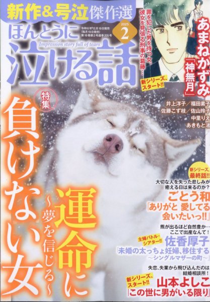 ほんとうに泣ける話 2025年2月号 (発売日2024年12月19日) 表紙