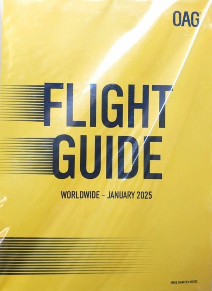 全世界　航空時刻表 （英語版） 2025年1月号 (発売日2024年12月26日) 表紙