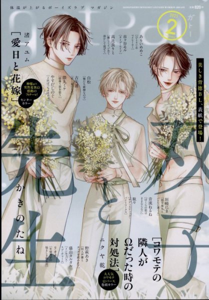 gateau（ガトー） 2025年2月号 (発売日2024年12月27日) 表紙