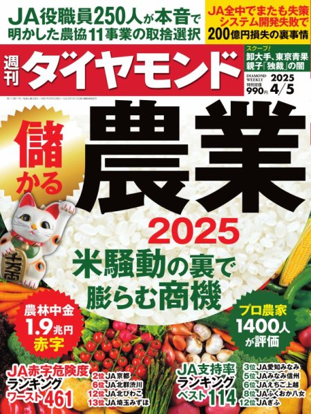 週刊ダイヤモンド（Diamond WEEKLY） 2025年4/5号 (発売日2025年03月31