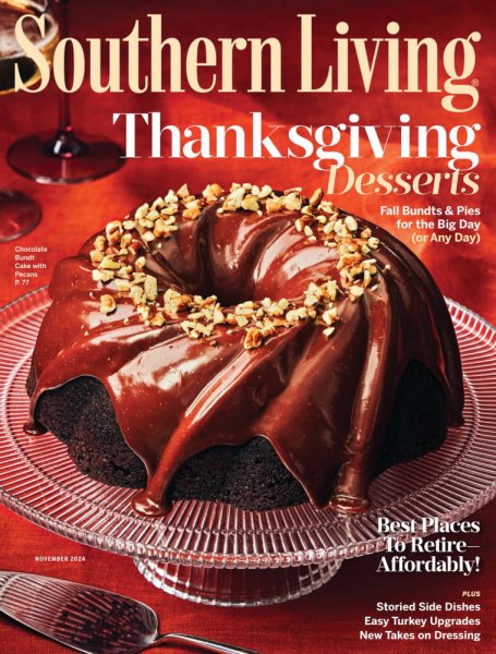 Southern Living November 2024 (発売日2024年10月19日) 表紙