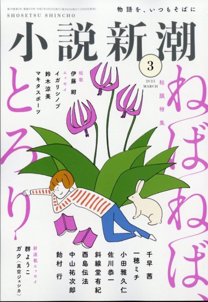 小説新潮 2025年3月号 (発売日2025年02月20日) 表紙