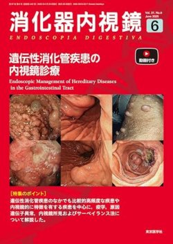 消化器内視鏡 25年6月号 (発売日2025年06月25日) 表紙