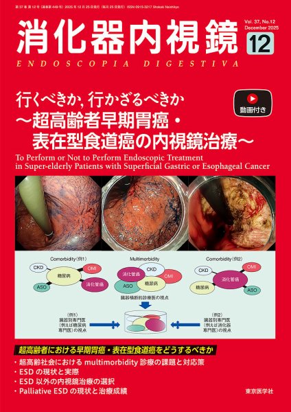消化器内視鏡 25年12月号 (発売日2025年12月25日) 表紙