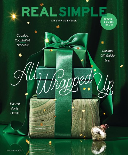 Real Simple(リアルシンプル) December 2024 (発売日2024年11月23日) 表紙