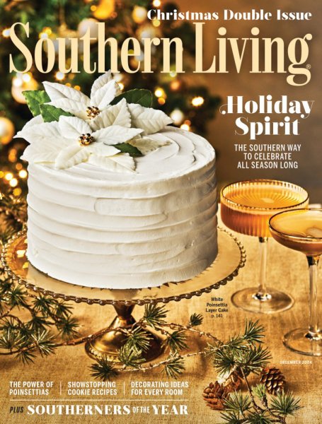 Southern Living December 2024 (発売日2024年11月23日) 表紙