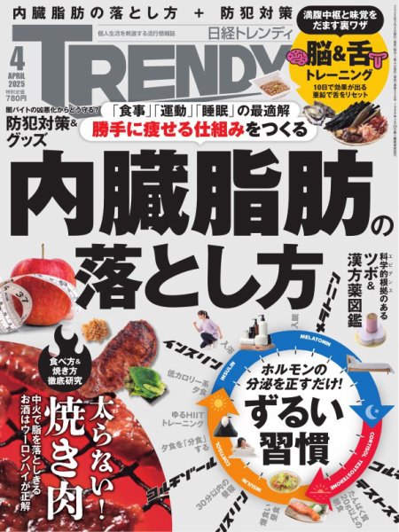 日経トレンディ (TRENDY) 2025年4月号 (発売日2025年03月04日) 表紙