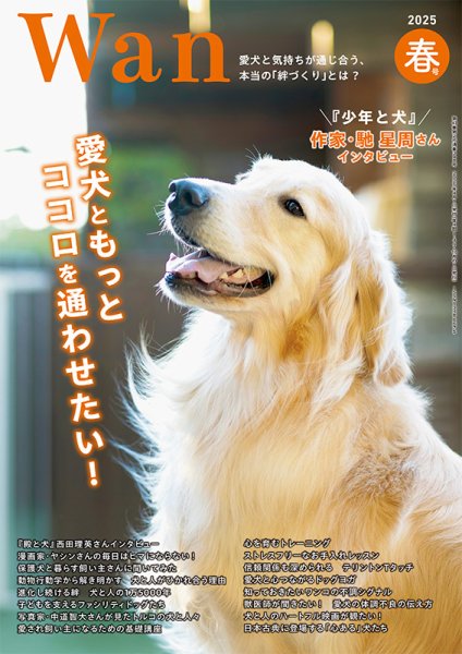 wan（わん） 2025年4月号 (発売日2025年03月14日) 表紙