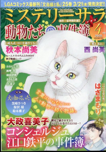 MYSTERY sara（ミステリーサラ） 2025年4月号 (発売日2025年03月13日) 表紙