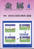 金属 2025年4月号 表紙