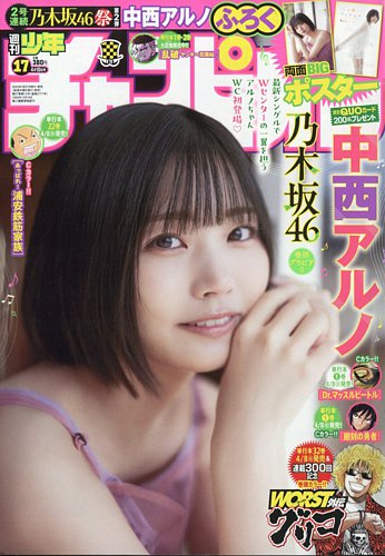週刊少年チャンピオン 昭和58年10号 昭和58年2月18日号 表紙画