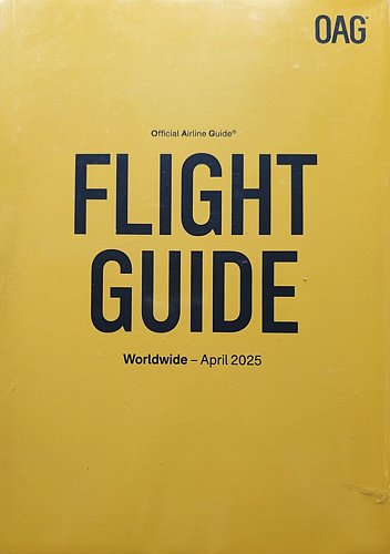 全世界 航空時刻表 （英語版） 2025年4月号 (発売日2025年04月01