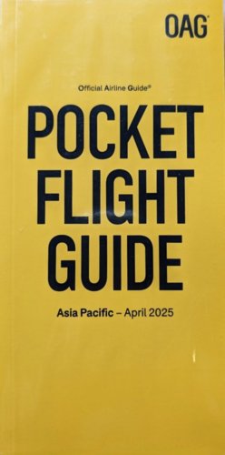 アジア太平洋　航空時刻表（英語版） 2025年4月号 (発売日2025年04月01日) 表紙