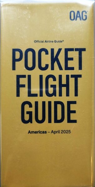 北南米 航空時刻表（英語A5版） 2025年4月号 (発売日2025年04月01日) 表紙