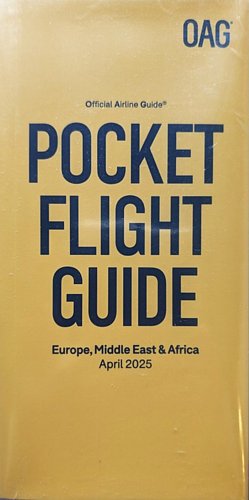 ヨーロッパ/アフリカ/中東 航空時刻表（英語版） 2025年4月号 (発売日2025年04月01日) 表紙