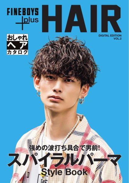 FINEBOYS+plus おしゃれヘアカタログ Digital Edition vol.2 (発売日2024年11月02日) 表紙