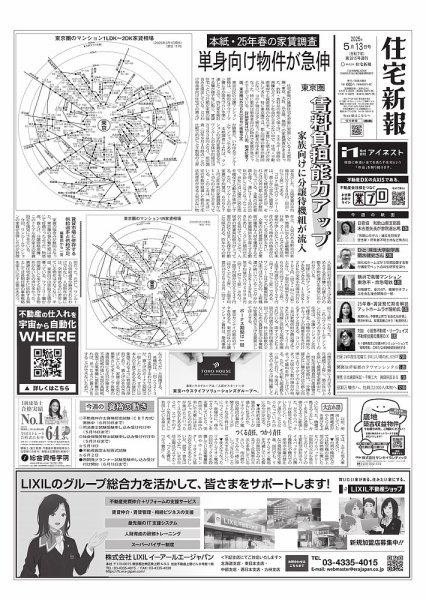住宅新報 5/13号 (発売日2025年05月13日) 表紙