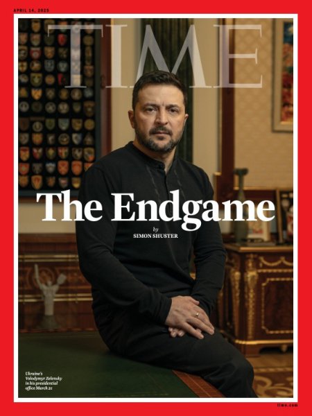 TIME 14-Apr (発売日2025年04月08日) 表紙