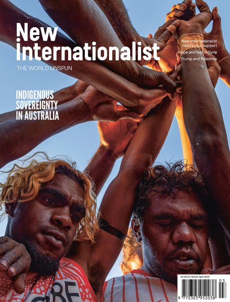 New Internationalist（ニューインターナショナリスト）英語版 No. 554 (発売日2025年04月10日) 表紙