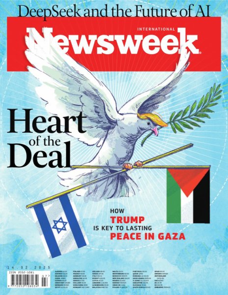 Newsweek International February 14, 2025 (発売日2025年02月08日) 表紙
